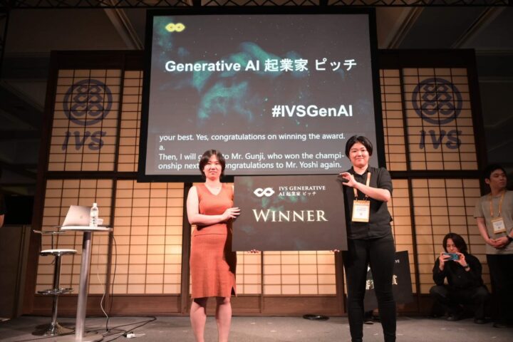 「Generative AI 起業家ピッチ」で優勝したAI VOLT