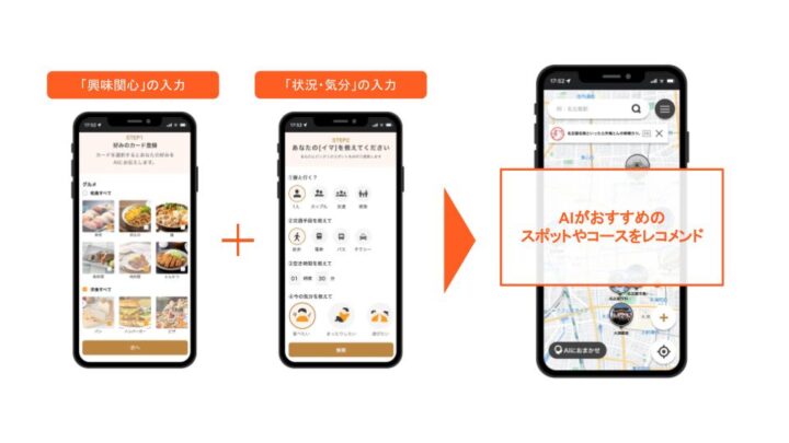 AIが名古屋市内の観光地／コースを7言語で提案する「名古屋観光デジタルマップ」
