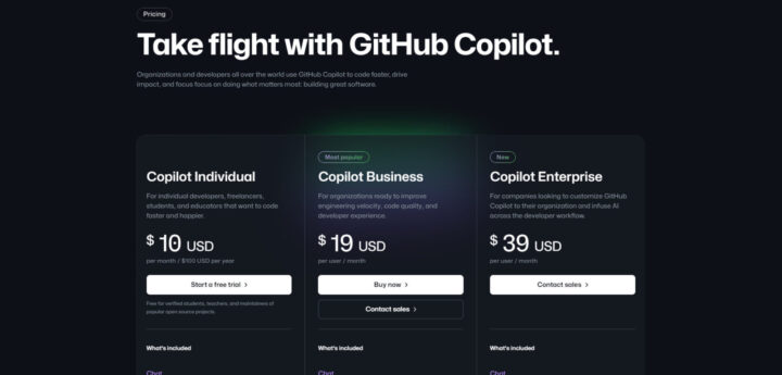 GitHub Copilotの料金