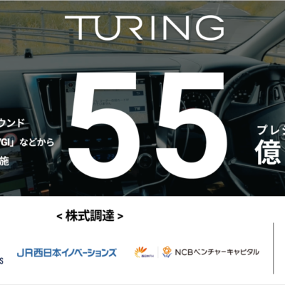 完全自動運転開発のチューリング社、プレシリーズAラウンドの調達金額は総額55億円超！2030年までに「ハンドルのない自動車」の実現を目指す