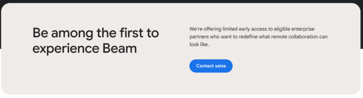 Google Beamの注意点