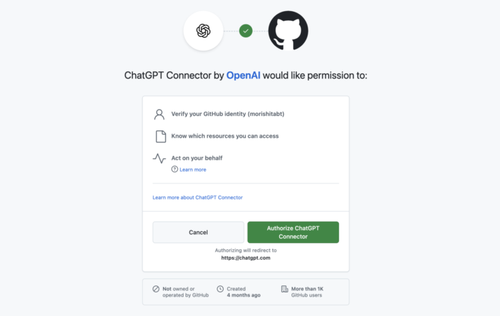 Githubとの接続