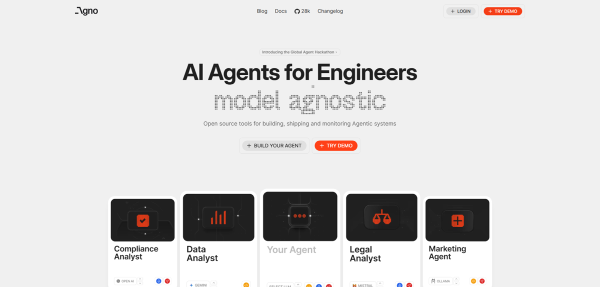 Agno(旧PhiData)とは?マルチAIエージェントを実現する機能・メリット・始め方を徹底紹介!