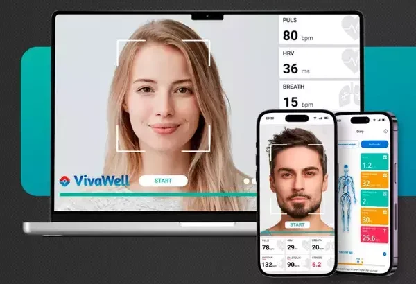 VivaWell:顔認識技術を活用した遠隔健康チェックシステム