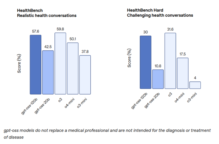 健康関連クエリ（HealthBench⁠）