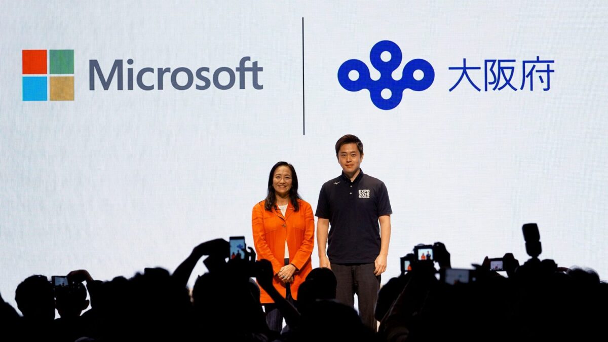 大阪府とマイクロソフトがAIエージェント活用で府民サービス向上へ、女性向けAIスキル習得支援も開始