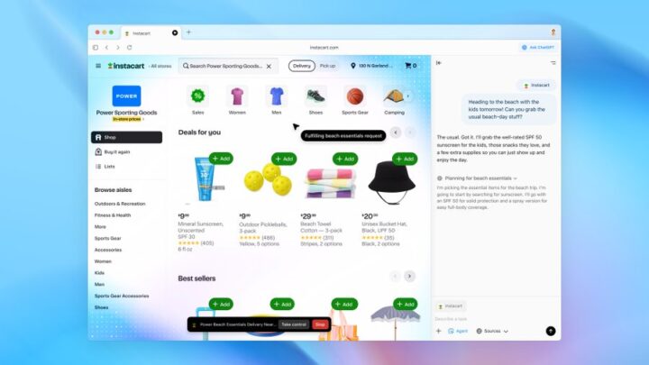 エージェントモードでWeb作業を自動化（プレビュー機能）