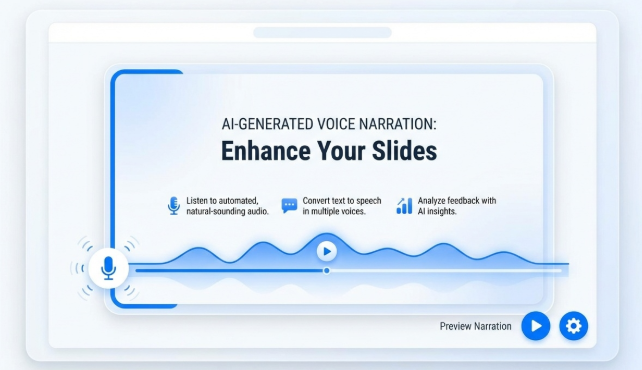 スライドをポッドキャスト風プレゼンテーションへ変換