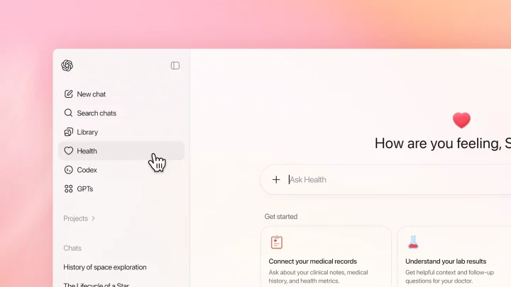 OpenAI、健康管理に特化した「ChatGPT ヘルスケア」を発表