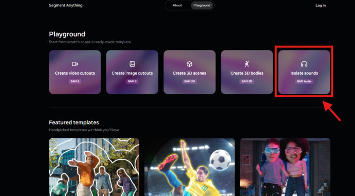 SAM Audioを起動する