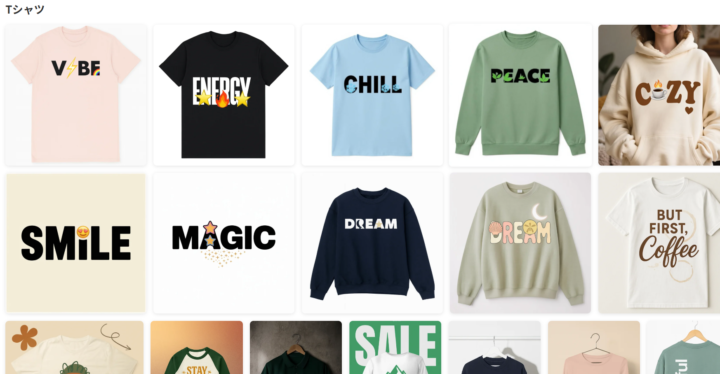 Tシャツテンプレート